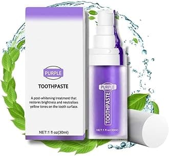 Purple Toothpaste for Teeth Whitening, Purple Toothpaste, Purple Teeth Whitening Toothpaste, Colour Correcting Toothpaste for Teeth whitening, Teeth Whitener