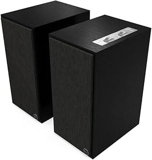 The Sevens Heritage Inspired (Pair) Powered Speakers - Black