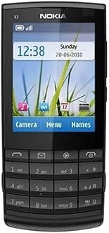 Nokia X3-02 Sim Free Mobile Phone - Dark Metal/Graphite