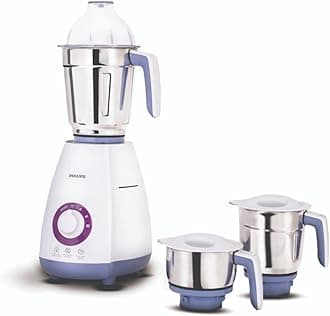 Philips HL7699/00 750-Watt Mixer Grinder (White/Grey)