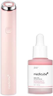 medicube Calm and Clear Skin Duo: medicube Mini Booster Pro Pink and Salmon DNA PDRN Pink Peptide Serum | Gifts for Her