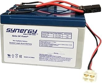 Compatible with Razor Dirt Quad Batteries With Wiring Harness High Performance 12V 7ah Battery Easy Slide on Terminals No Soldering!