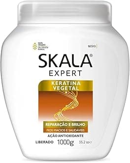 Strengthens & Restores Hair - Plant-Based Keratin Conditioner - Skala - 1000ml - Deep Conditioning Formula