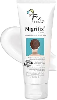 - FIXDERMA Nigrifix Cream for Acanthosis Nigricans with Lactic Acid | Dermatologist Tested Retinol Cream | Useful for Dark Body Parts like Neck, Ankles, Armpits & Elbows –3.52 FlOz