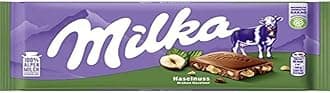 Milka Chocolate, Chocolate with Hazelnut pieces, 100g