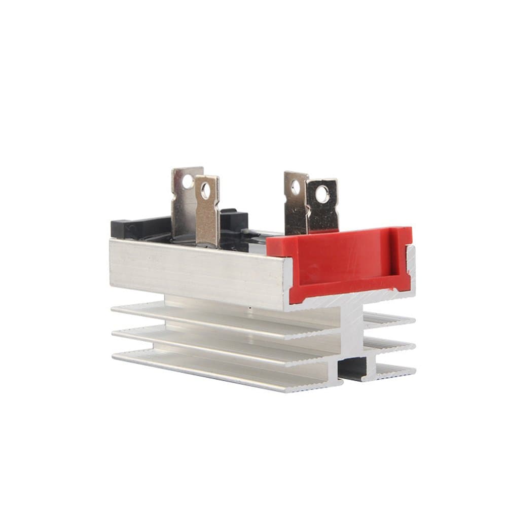 50A 1000V Single Phase Aluminum Heatsink Diode Bridge Rectifier QL50A