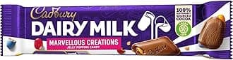 Dairy Milk Marvellous Creations Jelly Popping Candy Bar 47g Delicious Tasty And Twisty Treat Gift Hamper For Birthday,Easter For All Occasions (6)