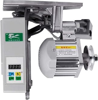 Industrial Sewing Machine Brushless Electric Servo Motor Speed Adjustable Energy Saving Singer Phase Motor,110 Volt, 3/4HP, 550W