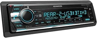 Kenwood KDC-BT768HD Car Audio CD Receiver with Built-In Bluetooth and HD Radio