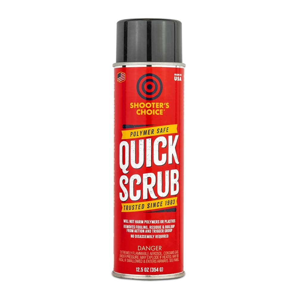 Shooter's Choice Polymer Safe Quick Scrub (12oz Aerosol)