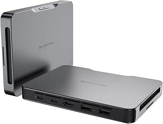 Khadas Mind 2 Mini PC, Intel Core Ultra 7 155H Memory 64GB SSD2TB, 435g with Built-in Standby Battery, Windows 11 Home, SD Card Slot, AI PC for Copilot