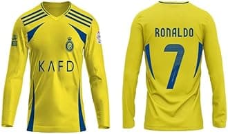 Ronaldo Jersey for Boys and Mens 2025/26 (CR7 Fans Jersey Special Version)(10-11Years,Multicolor-30)