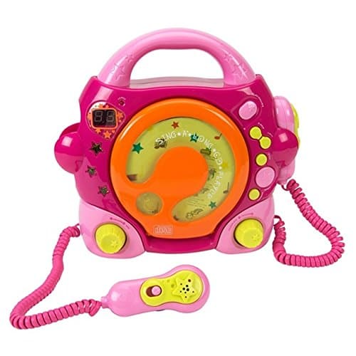 Childrens Sing Along CD Player - Pink