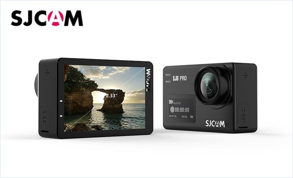 SJCAM SJ8 PRO 4K 60fps Action Camera 2.33″ IPS Touch Screen with Ambarella H22 Sensor WiFi Remote Control 30M Waterproof Sports DV