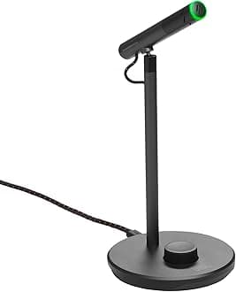 JBL Quantum Stream Talk - Single Condenser Microphone for Perfect Streaming, Recording and Gaming, One-Press Mute Button, Easy-to-Adjust Control knob, Built-in Shock Absorber (Black)