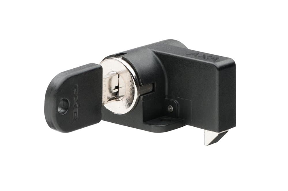 AXA Shimano Rack Battery Pack Lock - Black, N/A