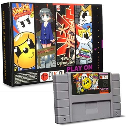 Super 4 in 1 Multicart for SNES