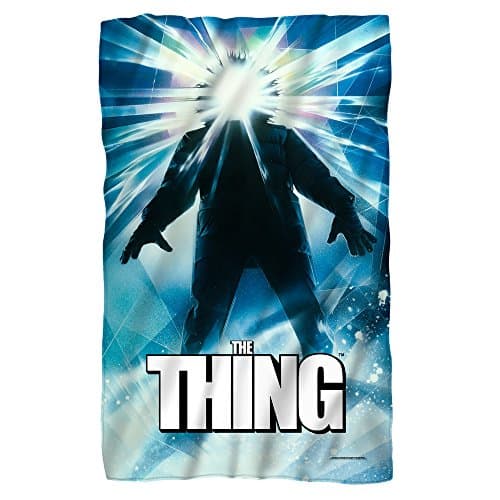Thing Poster Fleece Blanket White One Size