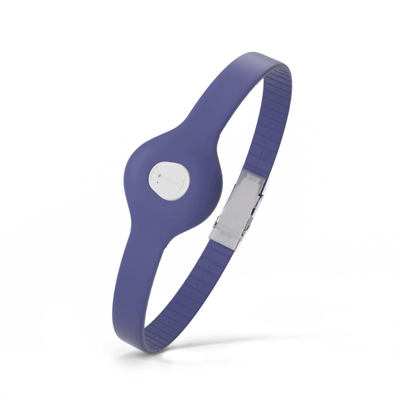 Divoti Sensor Cover Armband for Dexcom G7 | Adjustable, Trim-to-Fit CGM Holder | Adhesive-Free, Hypoallergenic Silicone | Secure, Comfortable Fit for Active Daily Wear & All Arm Sizes- Carmella Blue