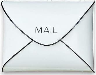 NACH Wall Mount Mailboxes for Outside, 12.5 x 5 x 10 inch White Wall Mailboxes for Outside, Waterproof Mailboxes for Outside - Envelope Mailbox Kit White