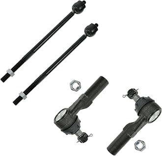 4 Piece Kit Inner Outer Tie Rod End LH RH Set for Dakota Durango Pickup SUV