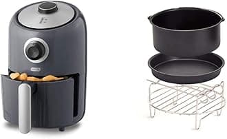 DASH Compact Air Fryer Oven Cooker Bundle with Accessories (2 Quart)