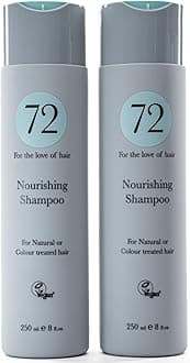 72Hair Vegan Nourishing Sulphate Free Hair Shampoo (Nourishing Shampoo x 2)
