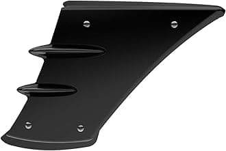 Saiga Parts Side Spoiler Wings for Yamaha R15 V3 (Matte Black)