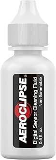 Aeroclipse Optic Cleaning Fluid - Non-Flammable Camera Lens Cleaner and Digital Sensor Cleaning Solution for Coated Lenses, Telescope, Projector and Other Optical Products - Dropper Tip (15ml) - 0.5oz