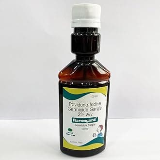Povidone Iodine Gargles for Cough & Sore throat 100 ml