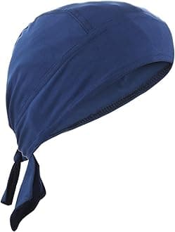 BISMAADH Stretch Lycra 4way Patka/Skull Cap Bandana - Cycling, Riding, Fashionable Helmet Liner Head Cap For Men & Women