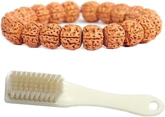 HyoquilexRudraksha Japa Mala Prayer Yoga Meditation Blessing Buddhist Beads Necklace Bracelet