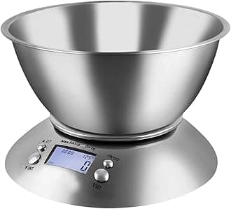 Digital Kitchen Weight Scale with 5 Kg Maximum Capacity, Small Size Pan with Bowl included