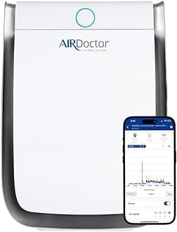 - AIRDOCTOR 3500i SMART Air Purifier for Living Rooms & Bedrooms. 3 Stage Filtration with Pre-Filter, UltraHEPA, Carbon/VOC. Captures Particles 100x Smaller Than HEPA Standard