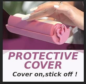 Metkix Extra Large Lint Roller with Refill - 6.3" Giant Lint Roller for Pet Hairs, Furniture, Beds, Floors & More - Jumbo Pet Hair Remover for Sofa - Big Lint Roller with Extra Sticky - Total 120