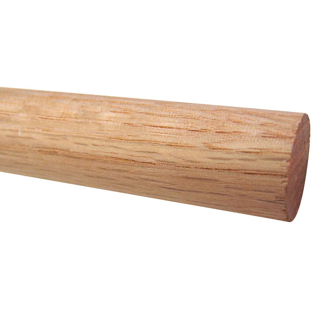 Dowel Rods 1/2in x 36in RED Oak