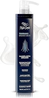 I Belli Capelli Torrano Liquid Nanoplastia Keratin Hair Treatment- Straightening in 1 Step, Formaldehyde Free-Nanoplastia Para Alisar Cabello, Keratina Organica Sin Formol Para Alisar(16.9Fl.oz/500ml)