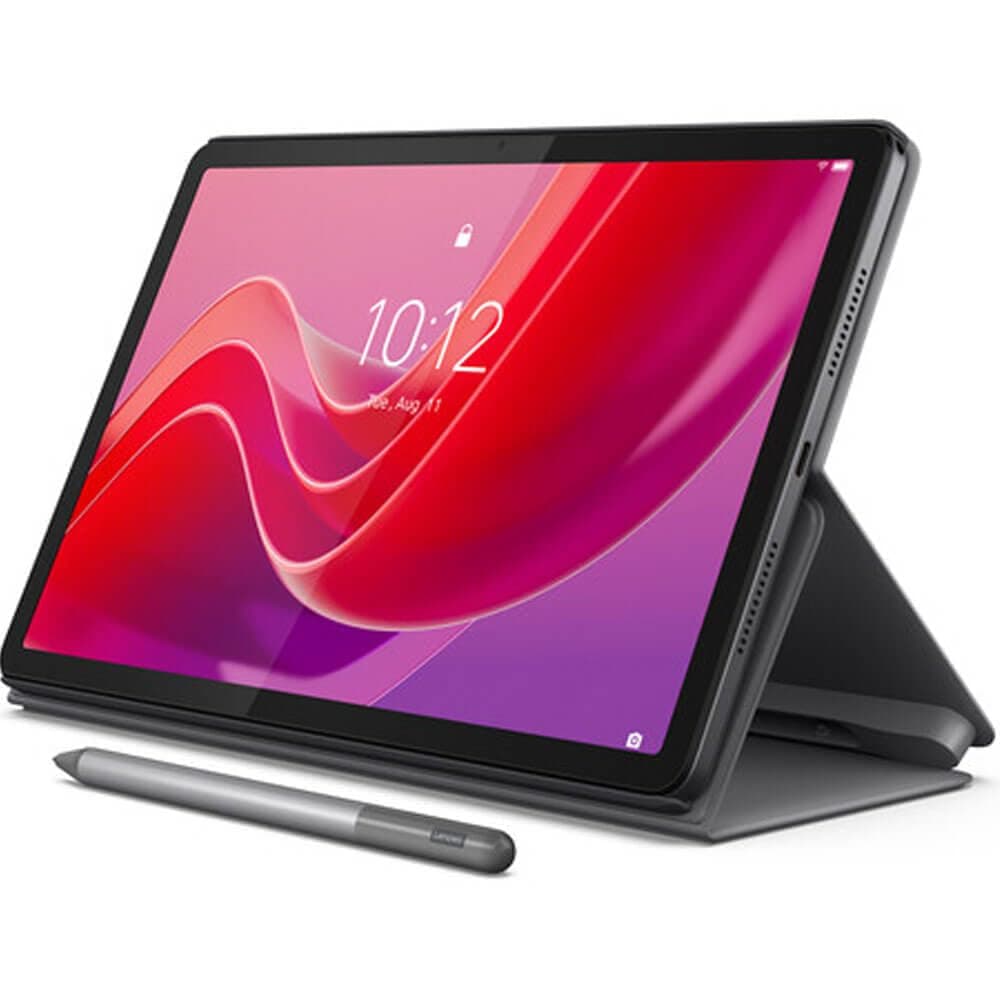 Tab M11, 11” Display, MediaTek Helio G88 Octa-Core, 4GB RAM, 128GB SSD, 1920x1200 px, Ambient Light-Sensor, 10 Hour Battery, Comes w/Folio Case, Luna Grey
