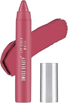 Stain Matte Lipstick | Long Lasting, Hydrating & Lightweight Lipstick | Peach N Cream, 3.4gm|