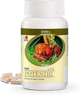 LIMITEDBONUSDEAL DXN Potenzhi 30 Capsules (5 Bottle)