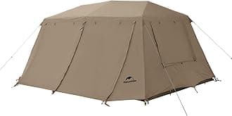 Village Instant Tent, 4 Person 8 Person Camping Tent with Full Rainfly, Waterproof Large Cabin Tents for Car Camping