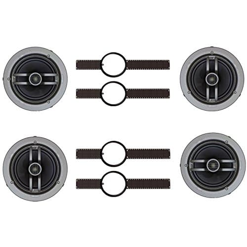 Niles CM8MP 8" 2-Way in-Ceiling Speaker w/Pivot Tweeter + Free Bracket (4/Pk)