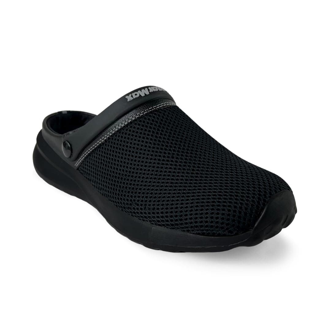 KazarMax Wanderer Men's Casual Clogs with Adjustable Back Strap | Comfortable & Light Weight | Stylish & Anti-Skid | Everyday Use Memory Foam Clogs