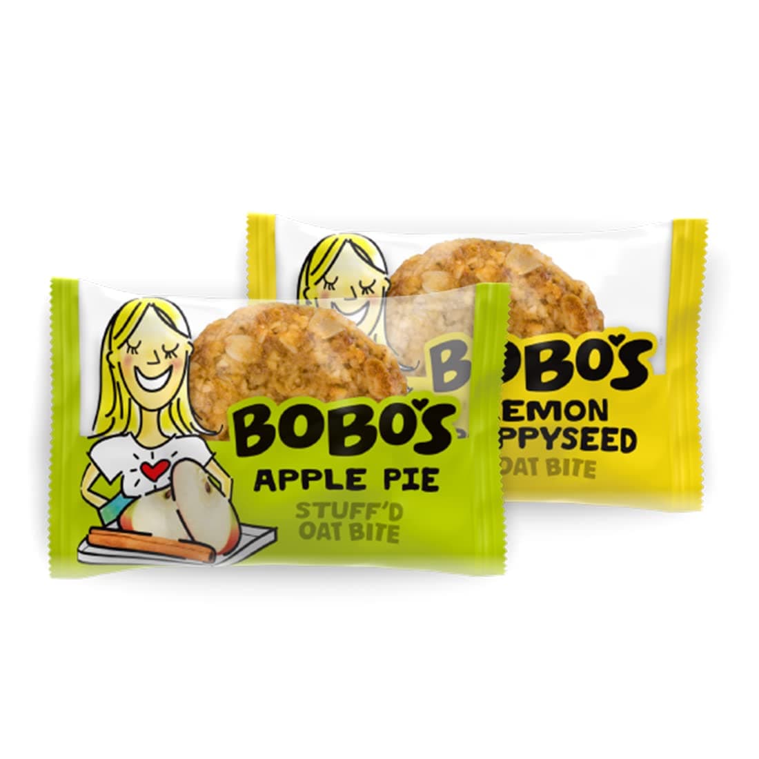 Fruit Bite Variety Pack, Apple Pie Bites (15 Bites) and Lemon Poppyseed (15 Bites) (Fruit Bites)