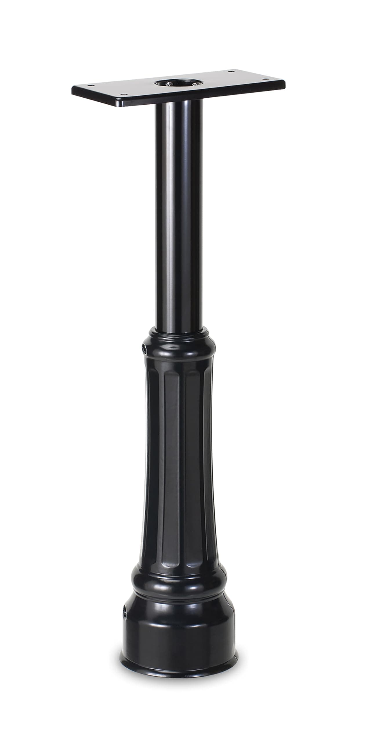 Round Mailbox Post with Decorative Cover