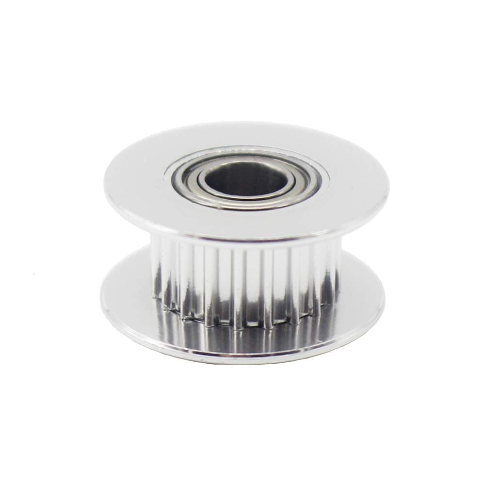 AARYA 3D Idle Pulley/Synchronous Pulley/Driven Wheel/Perlin For 20 Teeth GT2 Driver Pulley (Bore : 3mm, Teeth: 20 With Teeth)