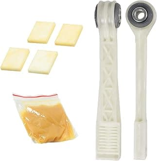 SPARES2GO Washing Machine Shock Absorber Suspension Legs Repair Kit Compatible with Bosch