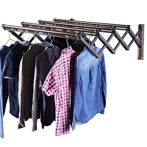 Hawatour 200lbs Capacity Foldable Drying Rack Collapsible Clothes Rack