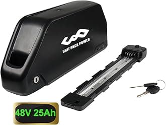 48V 25Ah Shark Ebike Battery for 500W 750W 1000W 1500W Electric bike Conversion Kit