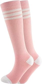 Knee High Tube Socks Comfortable and Breathable with Triple Stripes for Boys